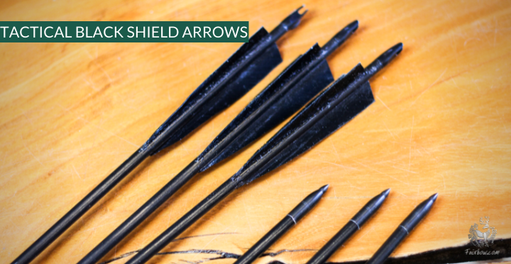 SHIELD ARROW, SET OF 6-Arrow-Fairbow-nr 39 1.17 inch-Fairbow