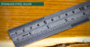 STAINLESS STEEL RULER, 24 INCH / 60 CM-arrow tool-Fairbow-Fairbow