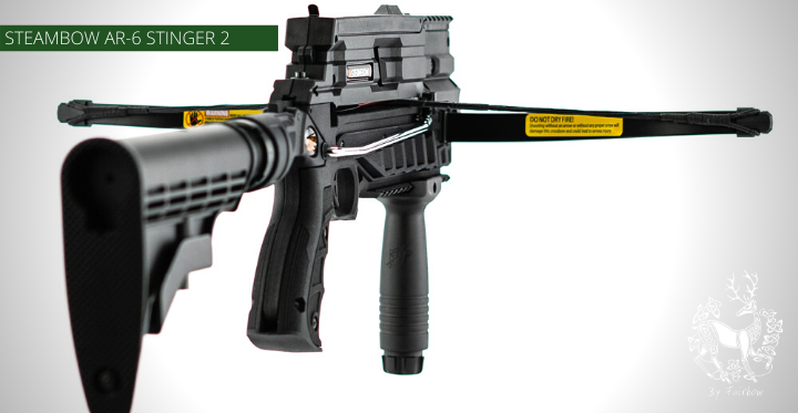 Steambow AR-6 Stinger II Tactical Mag-Fed Crossbow