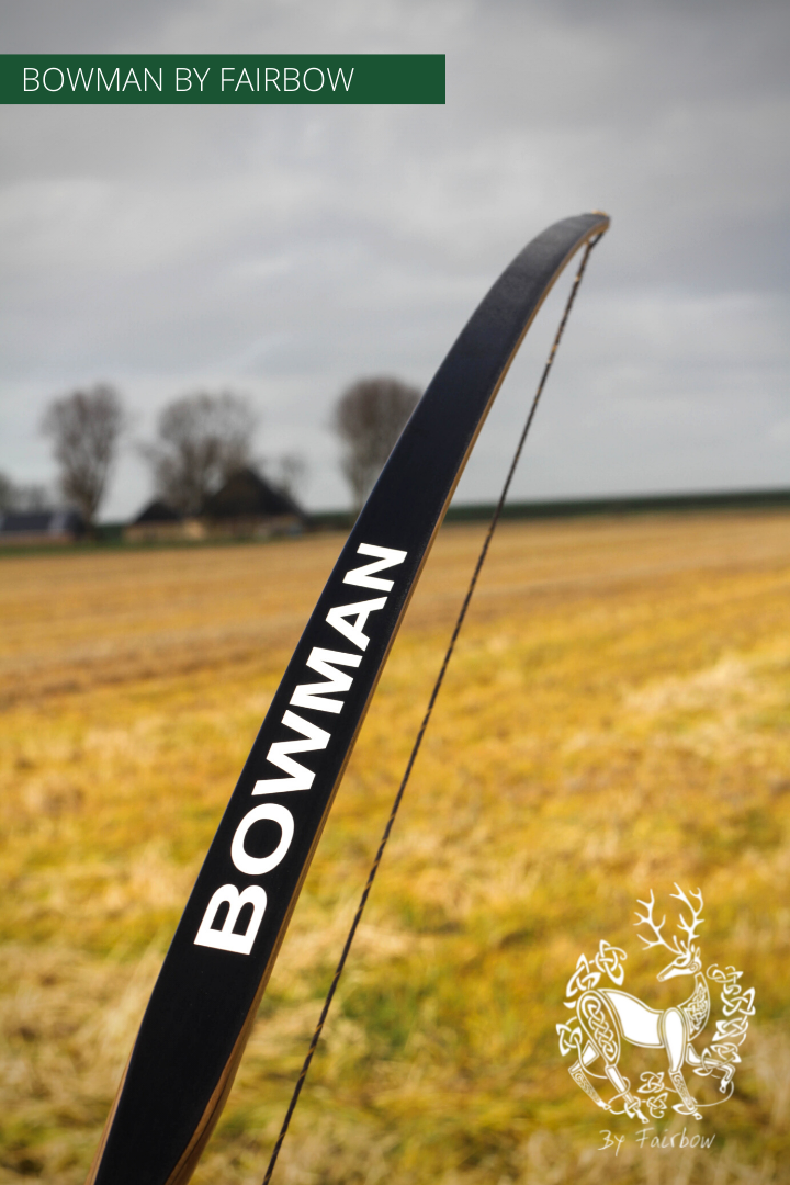 THE BOWMAN AMERICAN SEMI LONGBOW BY FAIRBOW 50@28 WITH TIGERWOOD-Bow-Fairbow-Fairbow