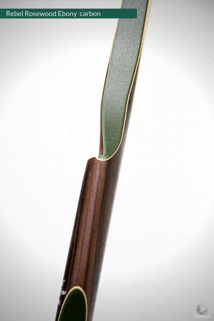 THE REBEL BOW 67@28 EBONY AND ROSEWOOD-Bow-Fairbow-Fairbow