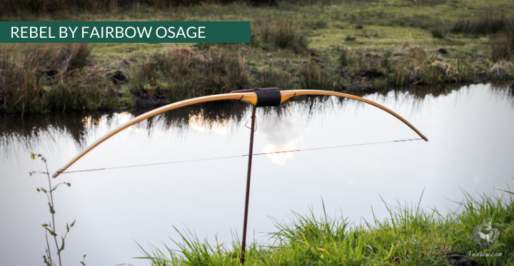 THE REBEL BOW OSAGE AND SUPERCORE 52@28 'stringfollow'-Bow-Fairbow-Fairbow