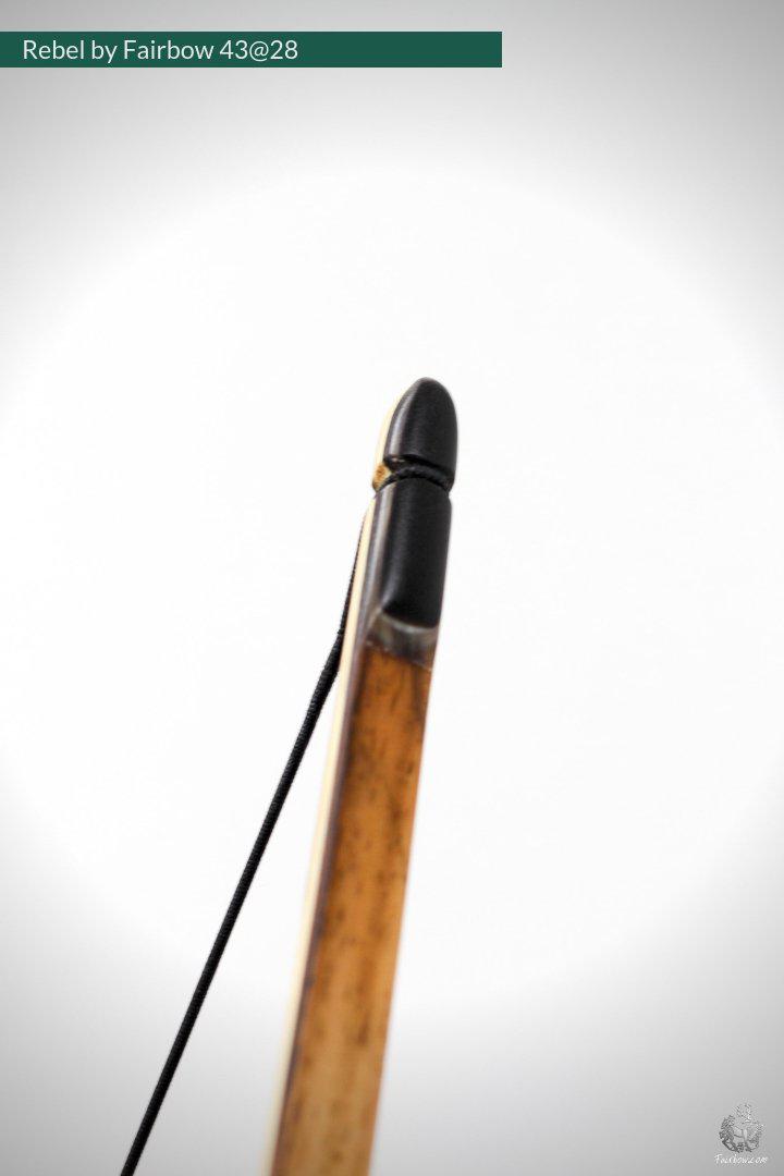 THE REBEL, BOW WITH BACKSET 43@28 CLEAR GLASS, ROSEWOOD VENEER AND RISER-Bow-Fairbow-Fairbow
