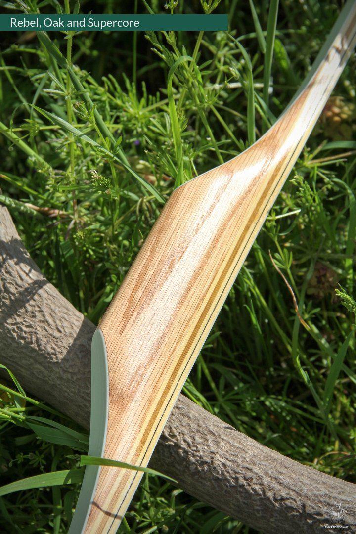 THE REBEL BY FAIRBOW, AN ASL 35 LBS @ 28 INCH WITH OAK AND BAMBOO-Bow-Fairbow-Fairbow