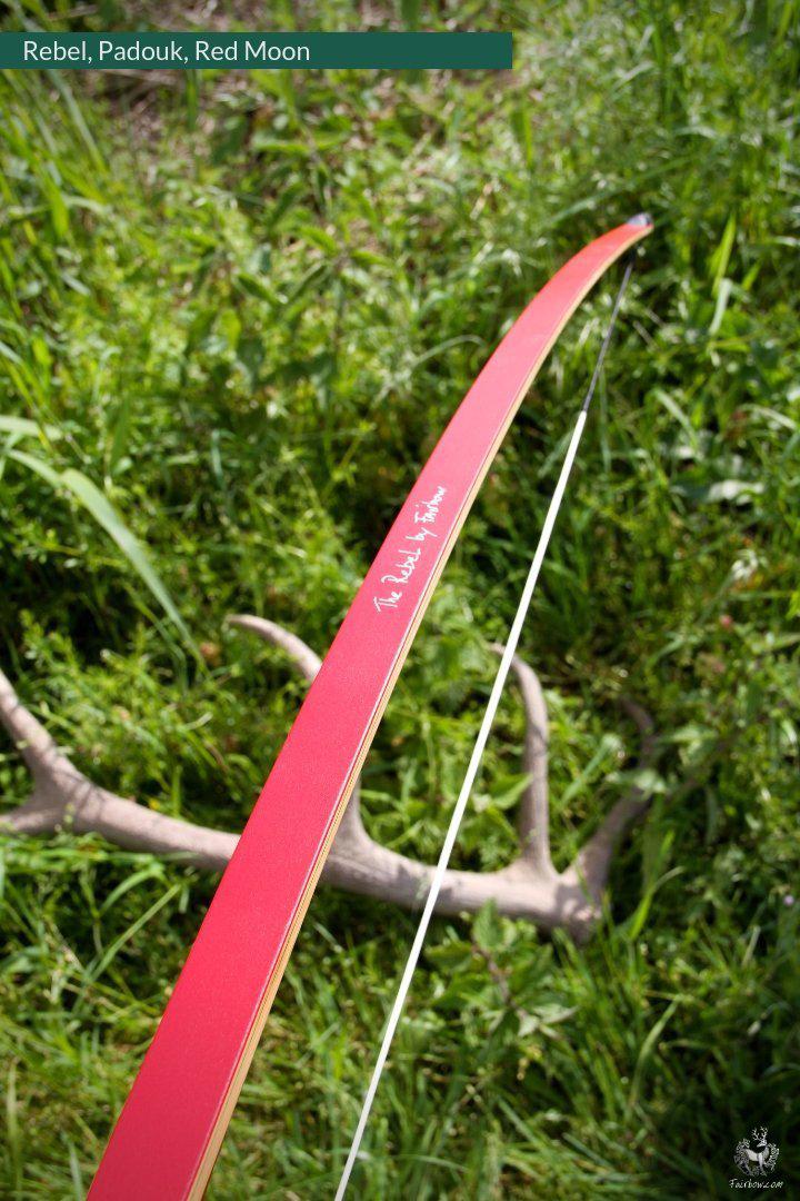 THE REBEL BY FAIRBOW, AN ASL 38 LBS @ 28 INCH WITH PADOUK AND BAMBOO-Bow-Fairbow-Fairbow