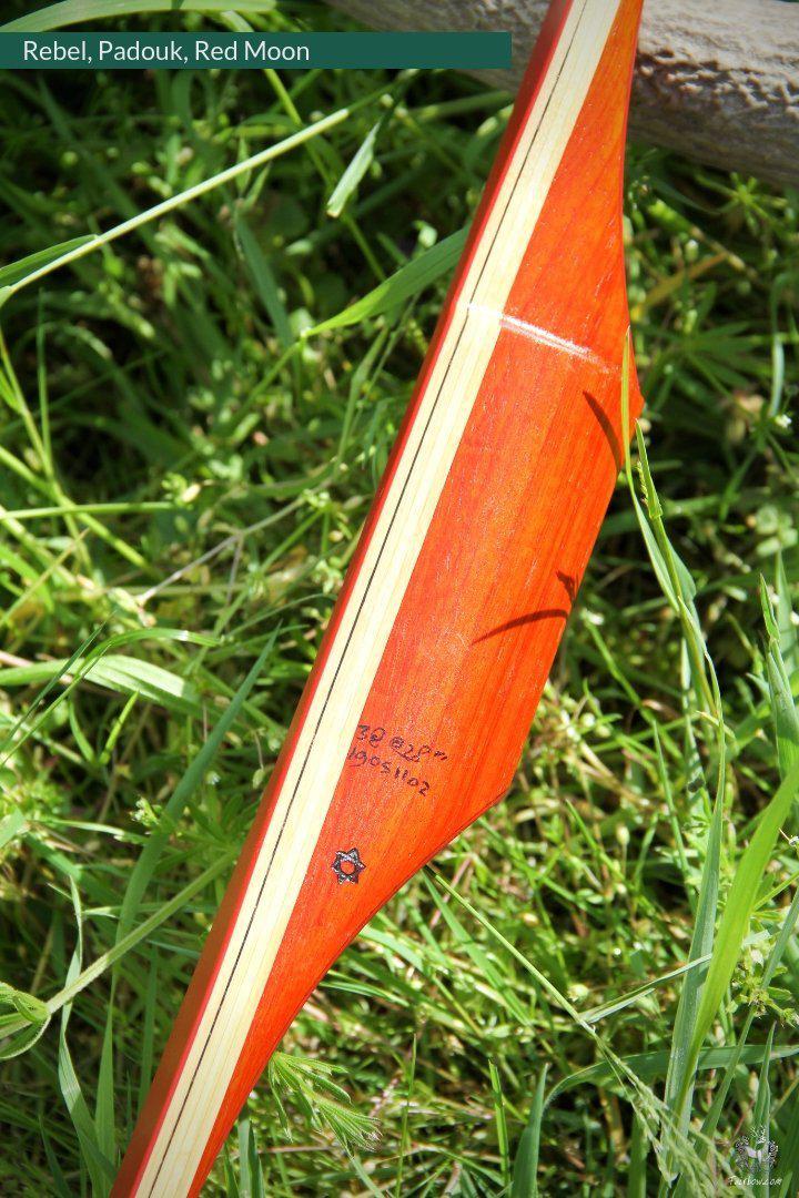 THE REBEL BY FAIRBOW, AN ASL 38 LBS @ 28 INCH WITH PADOUK AND BAMBOO-Bow-Fairbow-Fairbow