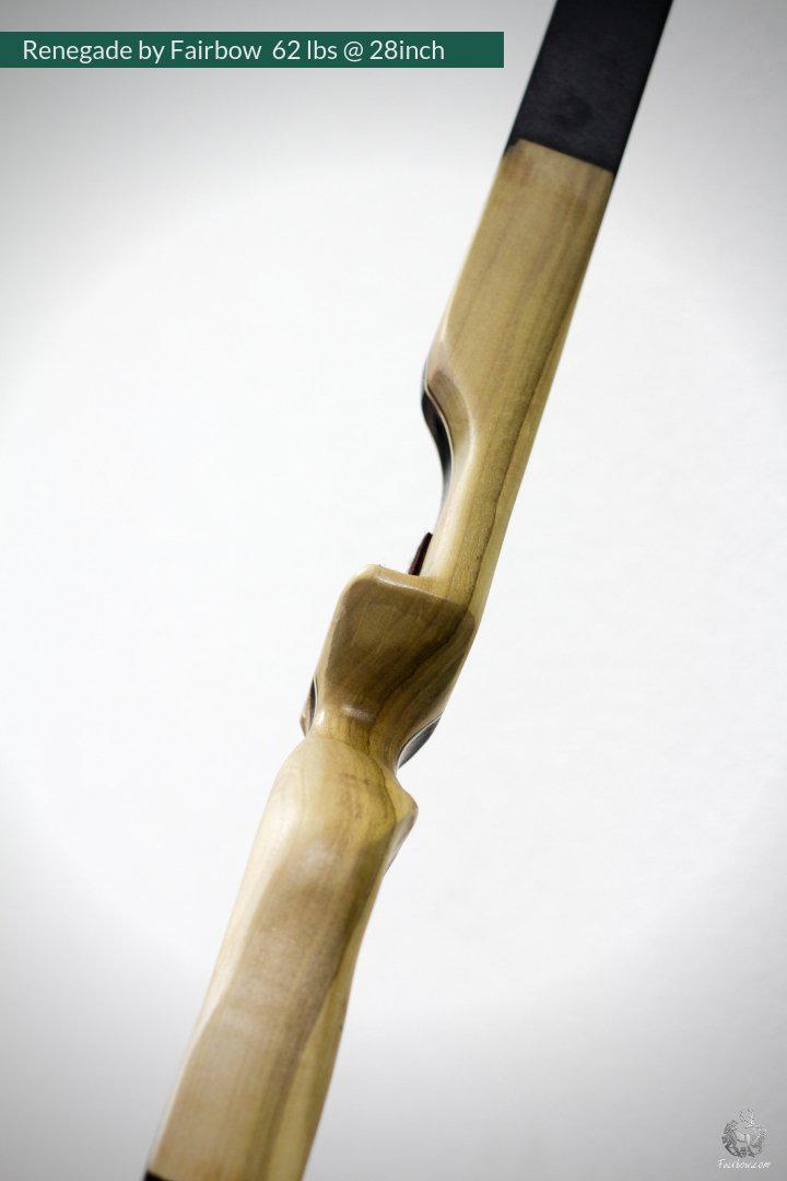 THE RENEGADE BY FAIRBOW, 50 INCH NTN 62@28 ROSEWOOD-Bow-Fairbow-Fairbow
