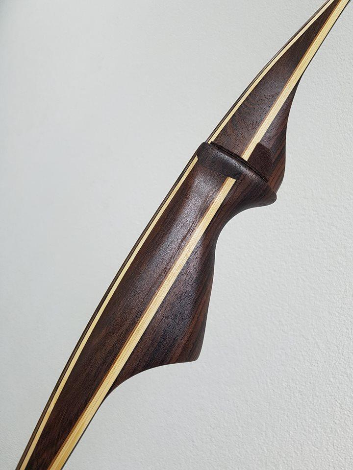 THE VERTEX AFB, 68 INCH NTN, 60 LBS @ 28 INCH ZEBRANO VENEER, ROSEWOOD AND WENGE-Bow-Fairbow-Fairbow