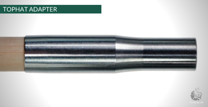 TOPHAT PARALLEL SCREW-ON ADAPTER-arrow tool-Fairbow-5/16-Fairbow