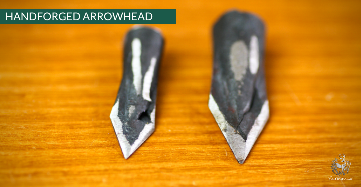 TUDOR ARROWHEAD HAND FORGED (no. 3)-arrow point-Fairbow-11/32-Fairbow