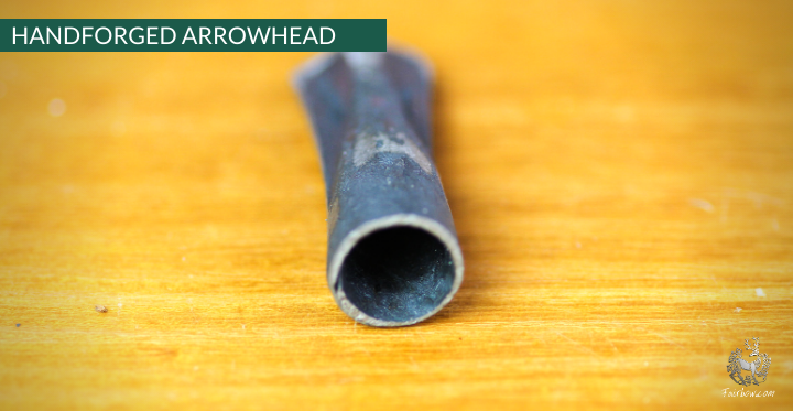 TUDOR ARROWHEAD HAND FORGED (no. 4)-arrow point-Fairbow-Fairbow