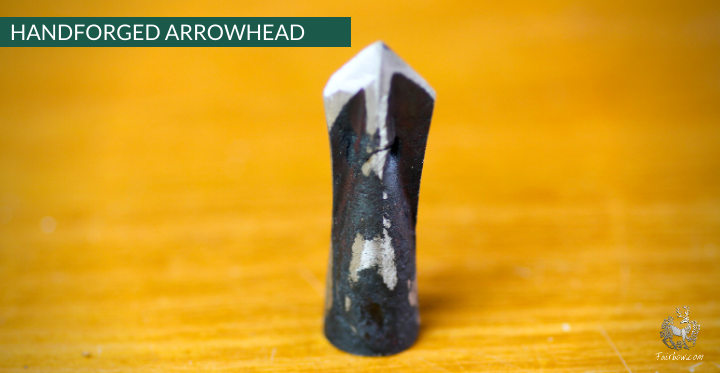 TUDOR ARROWHEAD HAND FORGED (no. 4)-arrow point-Fairbow-Fairbow