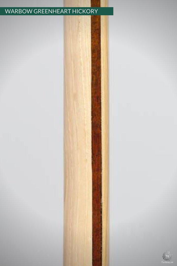 WARBOW FS HICKORY/GREENHEART/HICKORY SUPERIOR CUSTOM-Bow-Fairbow-#70-75-Fairbow