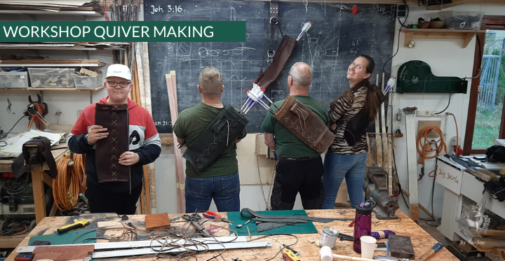 WORKSHOP 'HOW-TO' MAKE A HILL-STYLE QUIVER-Workshop-Fairbow-January 8th 2023-Fairbow